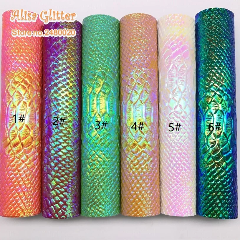 

1PCS A4 SIZE 21X29cm Pearlized Embossed Snake Synthetic Leather Fabric Pu leather Fabric For Bow DIY handbags shoes A17