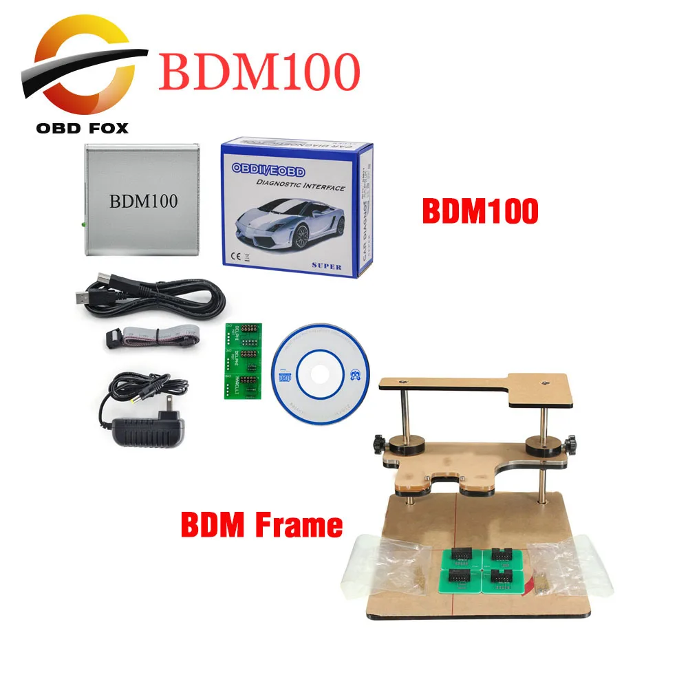 BDM 100 ECU 1255 программист BDM100 CDM1255 с Адаптер рамки 100% хорошего качества DHL Бесплатная