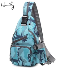 HMILY сумка-мессенджер для мужчин Оксфорд многоцелевой нагрудный Пакет Слинг сумки на плечо для мужчин и wo мужская повседневная сумка через плечо камуфляж