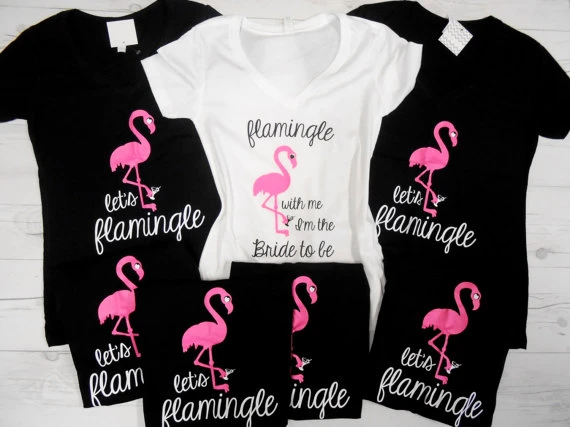 bride and bridesmaid tops