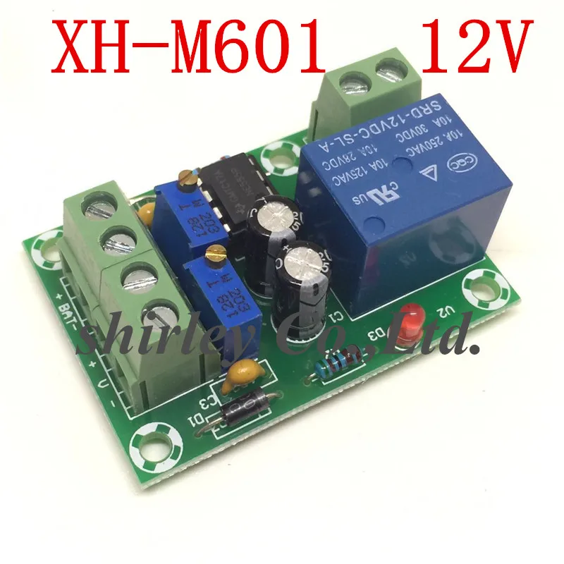 

XH-M601 battery charging control board 12V intelligent charger power control panel automatic charging power relay