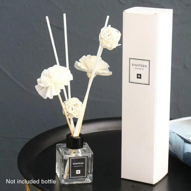 

Aromatic Reed Diffuser Sticks Dry Flower Rattan Ball Fragrance Diffuser Non-fire Replacement Refill Home Living Room Incense #2