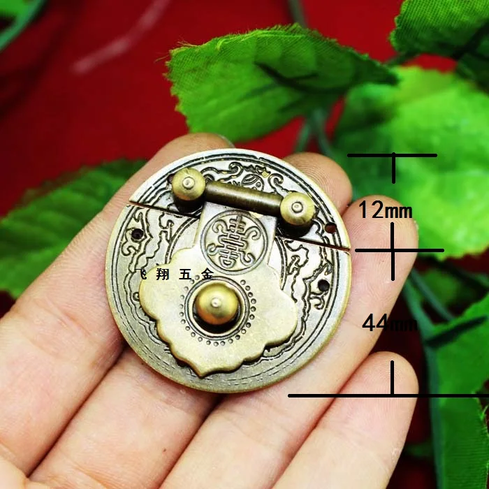 36mm Chinese Ming and Qing furniture diameter brass buckle