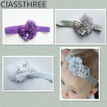 Fancy Kids Headband European Style Korean Mesh Elastic Children s Hairband Baby Colorful Flower Cute Hair
