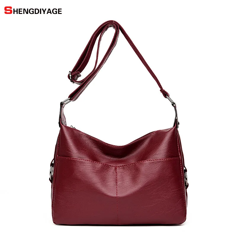 

bolsos mujer women leather Top-handle bags handbags women famous brands female casual Big shoulder bag Tote for girls SAC A MAIN