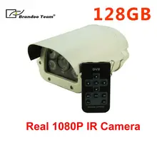 BRANDOO HD 1080 P 128 ГБ sd-карта для камеры, поддержка 128 ГБ sd-карты, ИК ночного видения аудио Водонепроницаемая наружная камера