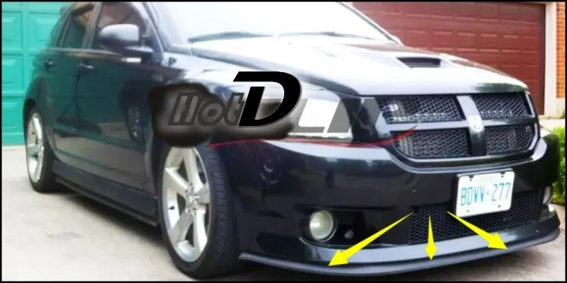 Bumper Lip Deflector Lips For Dodge Caravan Ram CV Tradesman Front Spoiler Skirt For Top Gear Fans to Tuning  Body Kit  Strip 15.27