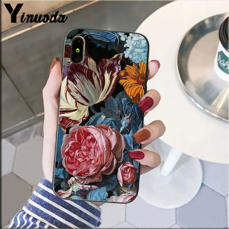 Classic painting flower Butterfly In a Vase aesthetic Art