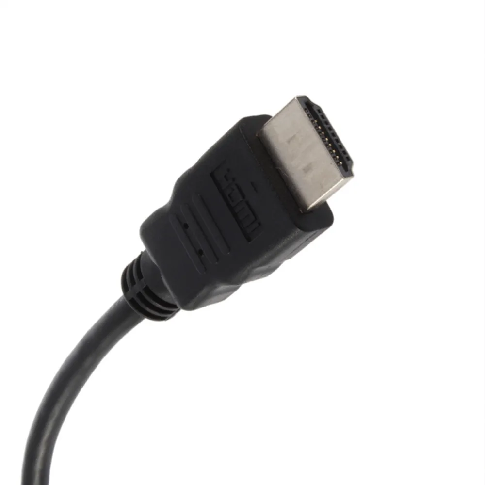 2019 Новый HDMI мужчина к VGA RGB Женский видео адаптер кабель 1080 P HDTV монитор для
