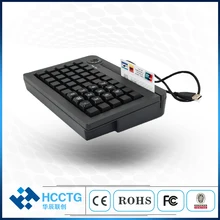 50 ключей 4 сегмент ЖК дисплей/Электронный панелька для замочной скважины USB мембрана программируемая клавиатура KB50M