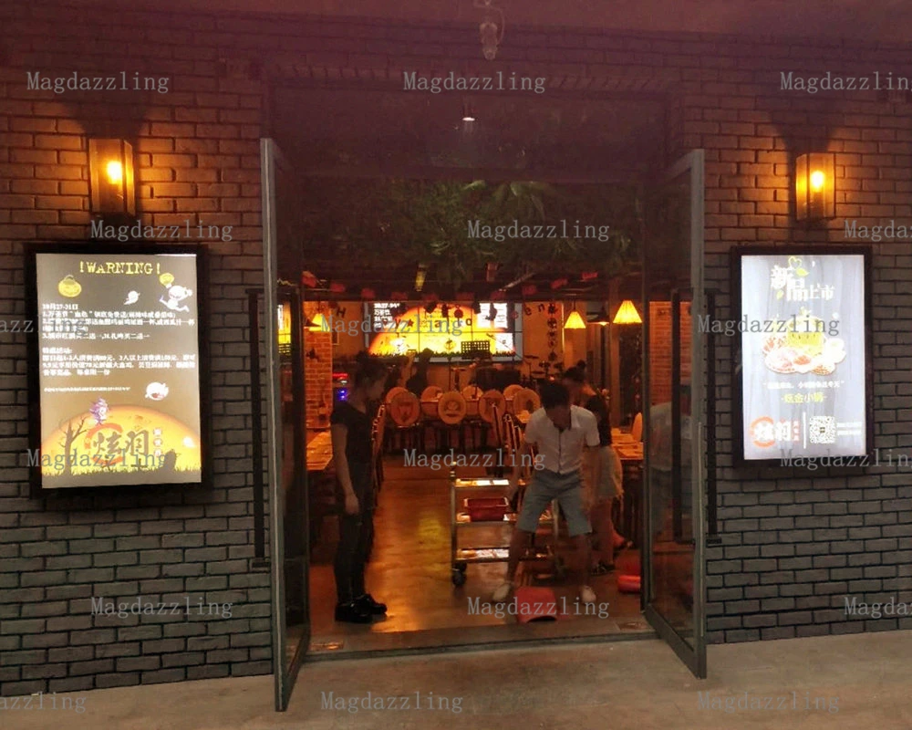 Buy 2PCS lockable outdoor waterproof LED menucard