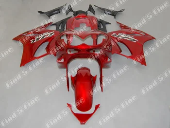 

red black for Kawasaki NINJA ZZR1200 02-05 ZZR 1200 2002-2005 02 03 04 05 2002 2003 2004 2005 motorcycle fairing kit