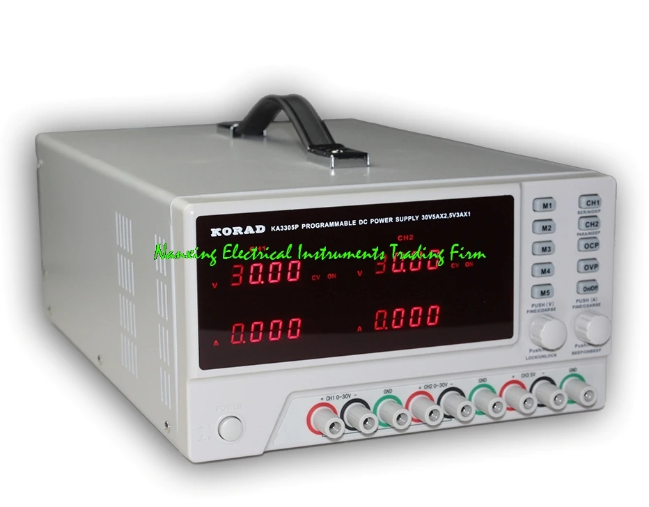 KORAD KA3305P/KA3305D программируемый прецизионный Регулируемый 30 В 5A DC тройной Линейный