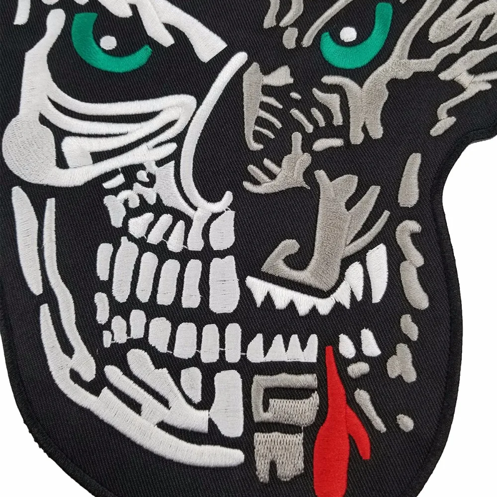 G0623 Full SET LONERS NOMADS MC 1% Embroidered Biker Patch Motorcyle Biker Vest Jacket Large Back Patch 7 pcs Set Free shipping (2)