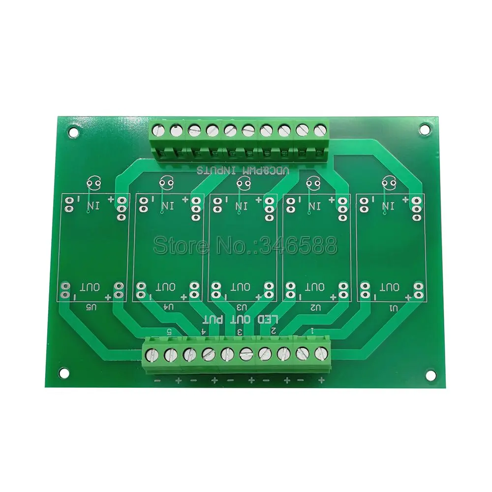 5-канальный Meanwell LDD-700H LDD-500H LDD-1000H LDD-350H LDD-600H светодиодный драйвер LDD плата печатной платы LDD диммер контроллер