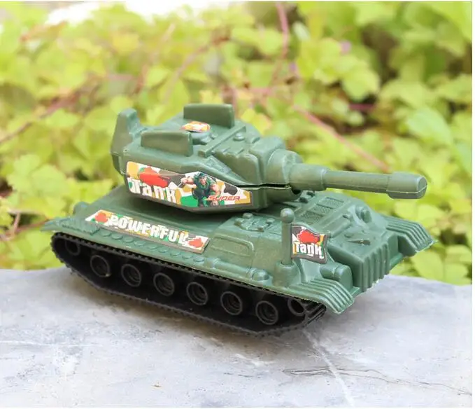 11 cm KingTiger Children Toy Tanks Model Scene Model Plastic German Battle Tanks Sand Toys Hobby