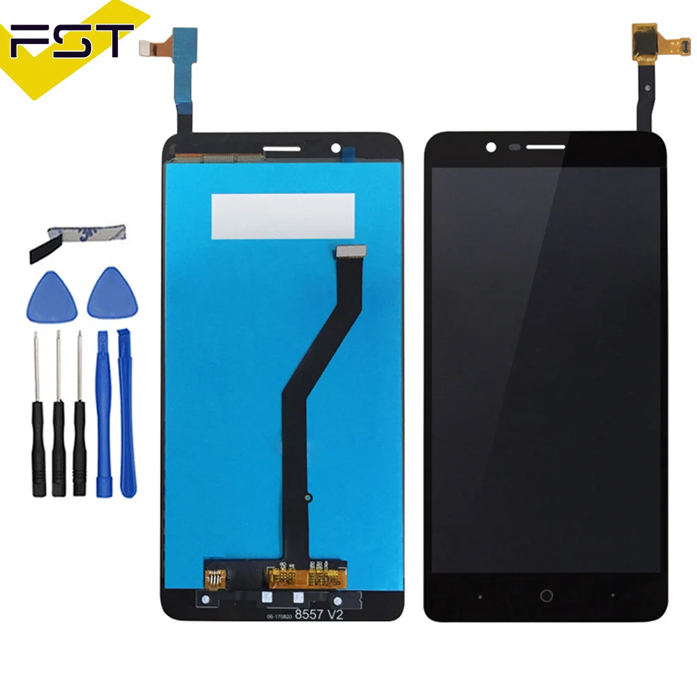 Для ZTE Blade Z Max Z982 ЖК дисплей + сенсорный экран 100% протестированный дигитайзер в