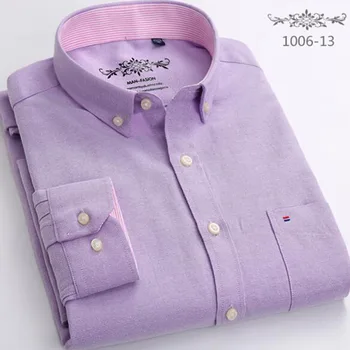 

Korean Style Men Slim Fit Casual Shirts Camisa,Turn-down Collar Long Sleeve Oxford Breathable Comfortable Shirts Tops Size S-4XL