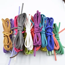 Новинка, 27 цветов, 2,6x1,5 мм, 5 метров, плоская искусственная замша, корейский бархат, кожаный шнур, материалы, сделай сам, для изготовления ювелирных изделий, браслет и ожерелье