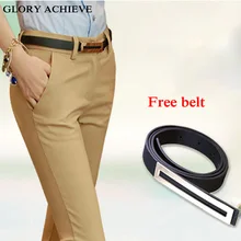 Office Lady Women Trousers Plus Size 3XL Work Wear casual Spring Black pencil Pants  Female Slim Pants For Women