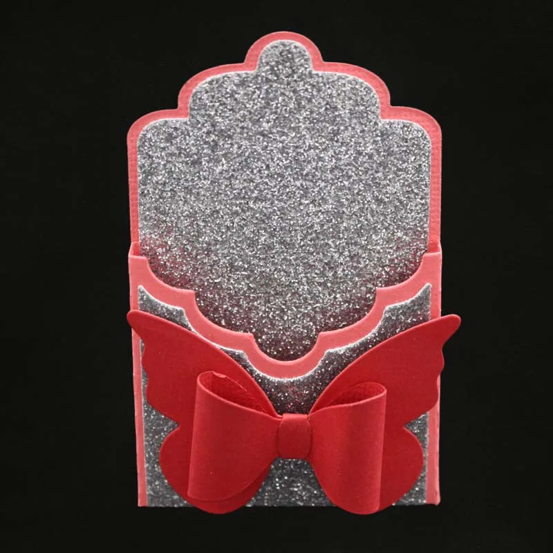 Подарочная коробка мешок металлические режущие штампы для скрапбукинга открыток украшения бумажный резак ремесленный шаблон тиснение nouveau arrivage