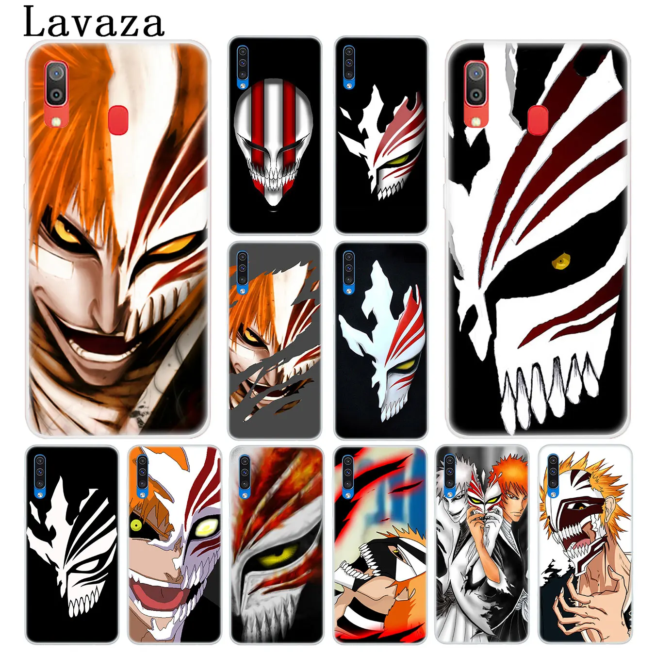 

Lavaza bleach ichigo hollow Mask Hard Phone Case for Samsung Galaxy A10 A20 A30 A40 A50 A60 A70 M40 M30 M20 M10 Cover