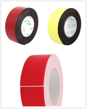 

1PCS 50mm x 2mm Self Adhesive Shockproof Sponge Foam Tape 5M Length