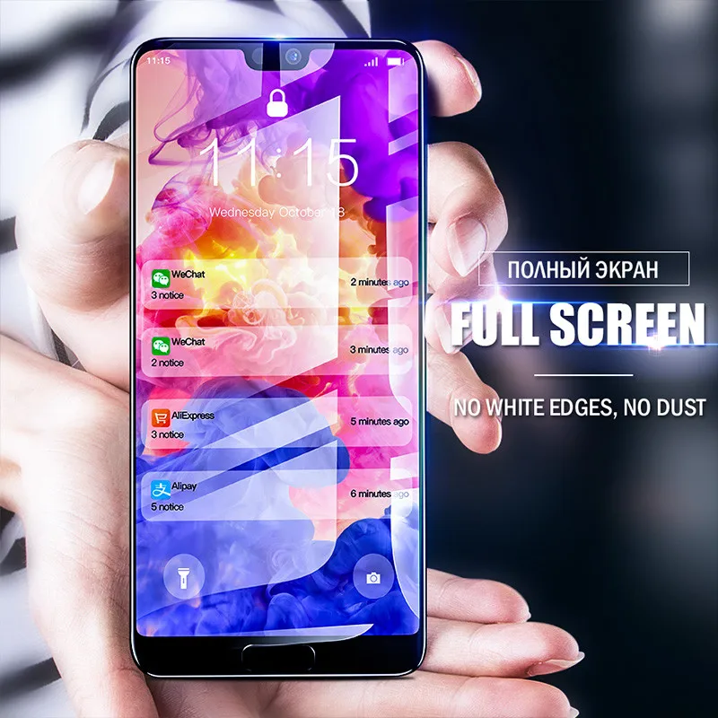 6D Защитное стекло для huawei Nova 3 Защита экрана на закаленное стекло для huawei mate 10 20 Lite P20 Pro Honor 7X8X9 Lite