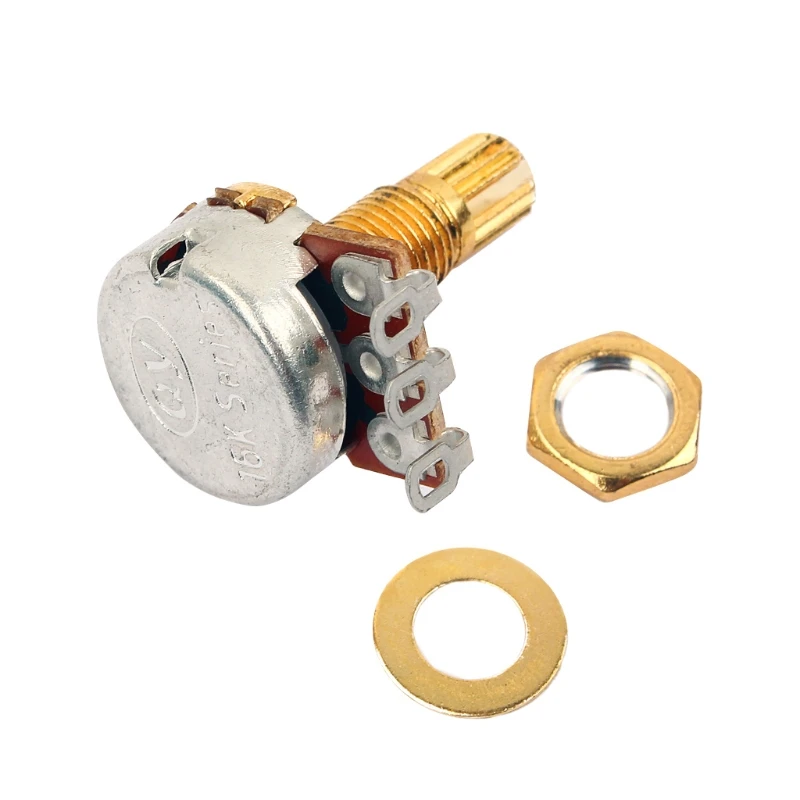 5Pcs/Set B500k Ohm Audio Mini Pots Guitar Potentiometer For Electric