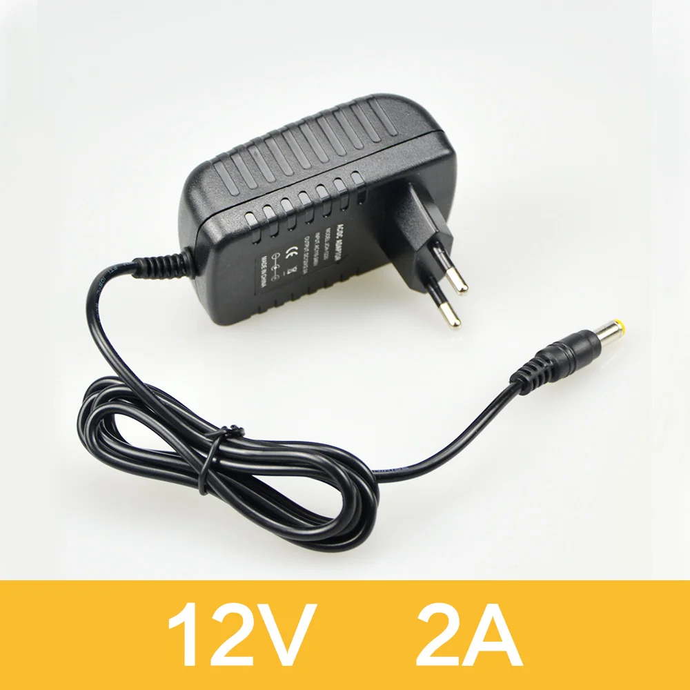 5V источник питания AC 220 V-240 V To DC 12V 24V fonte de alimenta зарядное устройство 5A 3A 2A 1A драйвер для Светодиодный светильник адаптер - Цвет: 12V 2A