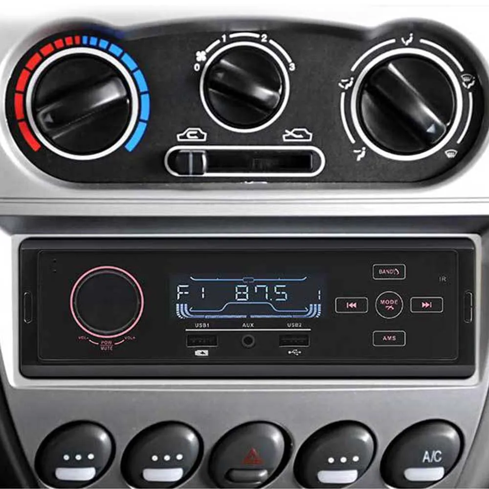 12 В Автомобильный MP3 плеер с функцией Muiltimedia, usb зарядка, аудио, винтажное автомобильное радио, громкая связь, вызов, MP3 плеер, стерео USB AUX, классическое аудио