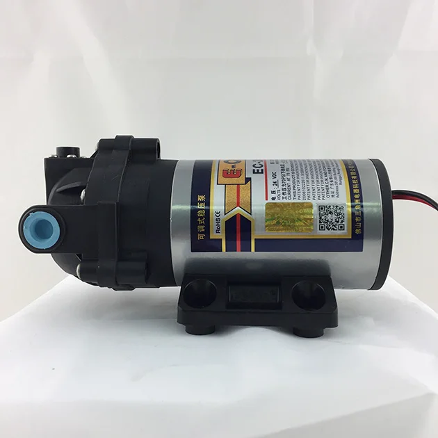 100GPD self priming pump DC 24V high pressure water purifier booster