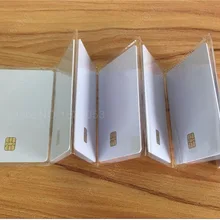 5000 шт./лот ISO7816 ПВХ Бланк умной микросхемой чипом микропроцессорные карты SLE4442/5542 чип для Система контроля доступа