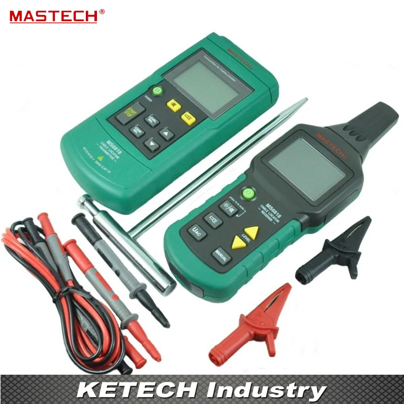 

MS6818 Wire Cable Metal Pipe Locator Detector Tester Meter Tracker