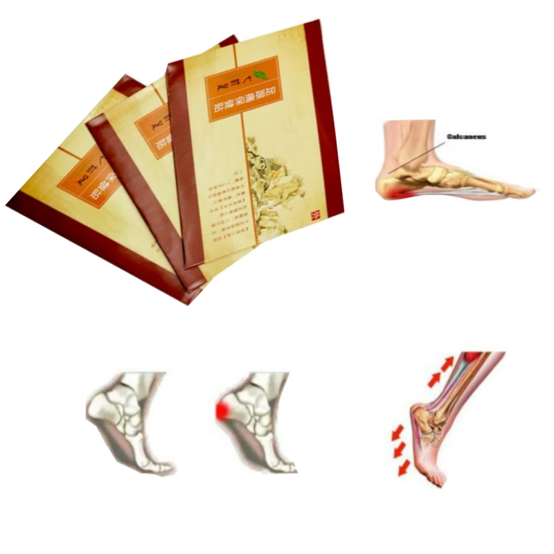 

7pcs Heel Spur Pain Relief Patch Herbal Calcaneal Spur Rapid Heel Pain Relief Patch Foot Care Treatment Plaster
