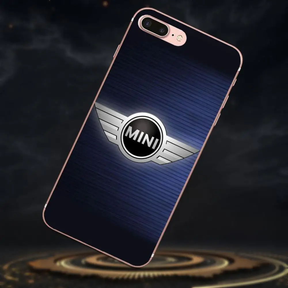 Популярный МЯГКИЙ Логотип Mini Cooper Jcw для Huawei Honor 4C 5A 5C 5X 6 6C 6A 6X 7 7X 8 9 V8 V10 Y3II Y5II Y6II G8 P7 Play