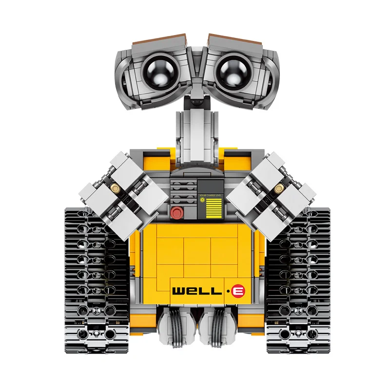 WALL E Model SET SY7007 Idea Robot Self Locking Building Bricks Blocks Birthday Gifts for Children 4