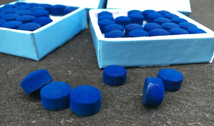 Подлинный синий бриллиант снукер кий наконечник 10 мм 11 мм один кусок наконечник бильярдные аксессуары новое поступление Совет Брансуика
