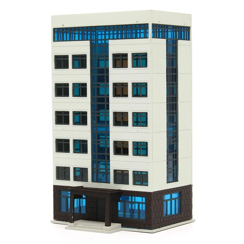Многоквартирное здание 1:144 N масштабная модель городской улицы в центре города Scenary макет игрушка