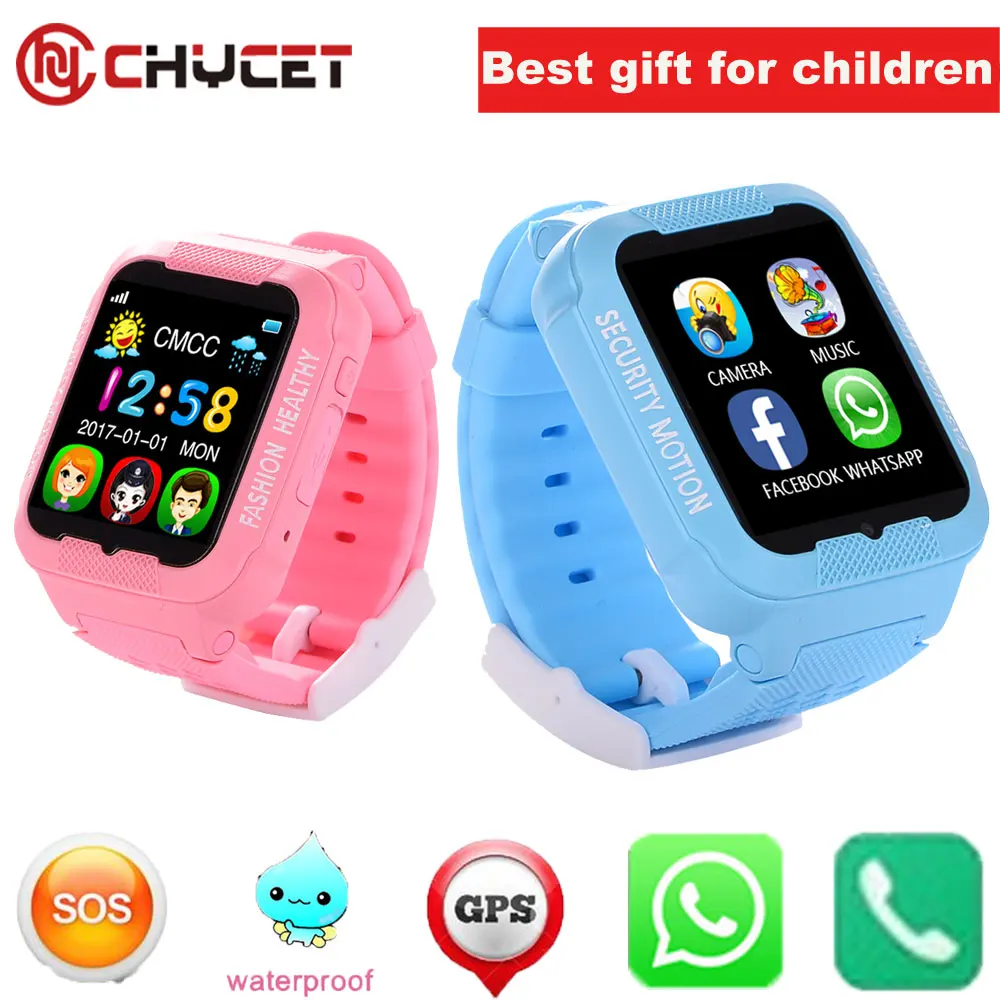 

Kids bluetooth K3 smart watch children GPS LBS AGPS watch support SIM TF card Voice intercom camera Wearable devices PK Q50 Q90