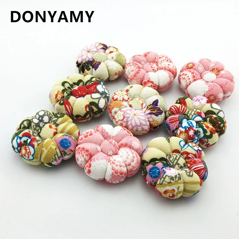 

1PCS Fabric Sewing Tools Pumpkin Patterns Pin Cushion Sewing Kit Home Craft Needle Holder