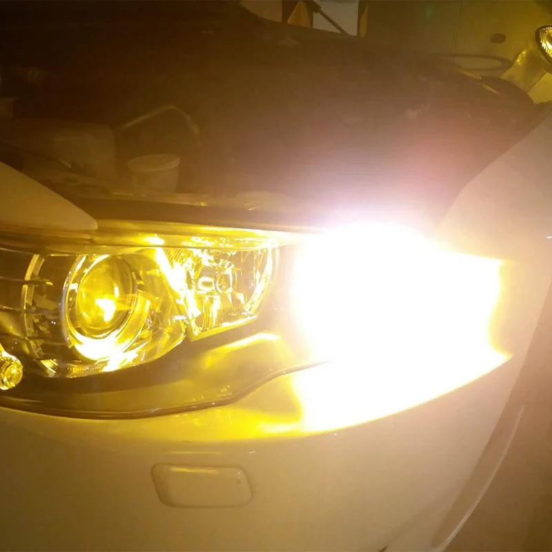JSTOP автомобилей указатели поворота 12V желтой Включите свет лампы W21W T20 7440 Canbus без ошибки спереди или сзади указатели поворота(без Hyper флэш