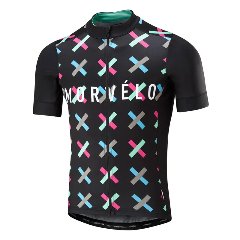 Morvelo Велоспорт Джерси велоспортивная одежда для гонок Джерсе для спортивного велосипеда Топы велосипедная рубашка с коротким рукавом ropa Ciclismo K122704 - Цвет: 05