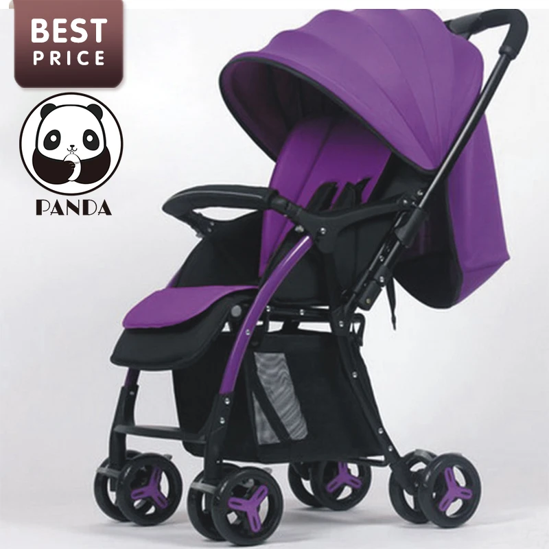 

2017 Babypanda Store baby tricycle newborn fashionable kid stroller for babies single umbrella children bicycles with seat cover