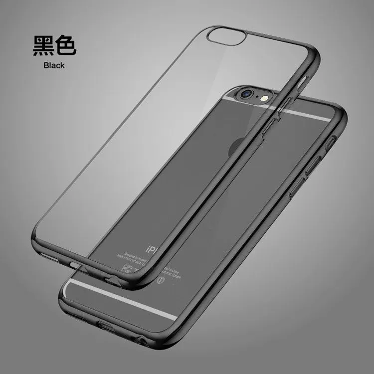 Роскошный чехол для iPhone 11 Pro Max XS MAX XR X 8 Plus 6 6S 7 Plus, ультратонкий прозрачный резиновый чехол из ТПУ