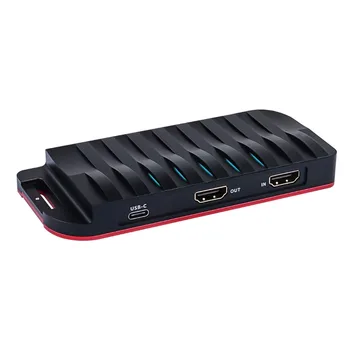 

MiraBox video capture card 4K 30Hz with type-c Mic Input Compatible with Windows, Linux, macOS, OBS Streaming