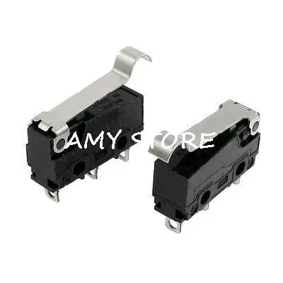 

Black 0.1A 30V DC Actuator 2mm Hole Diameter Micro Switch