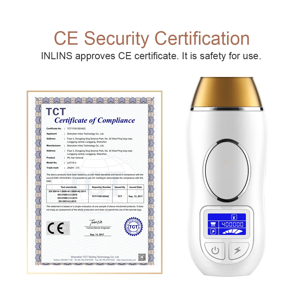 INLINS IPL лазерная машина для удаления волос на теле постоянный см2 безболезненный