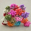 144pcs Artificial MINI Foam Roses Flowers for Home Wedding Decor Christmas Needlework Bride Wreath Gift Box Fake Plants Bouquet
