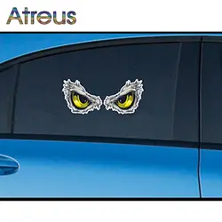 Atreus 2 шт. стайлинга автомобилей 3D орел Средства ухода для век Наклейки для Mercedes W203 W204 Cadillac Porsche Volvo XC60 XC90 V70 S80 S60 audi Q7 A6 C6